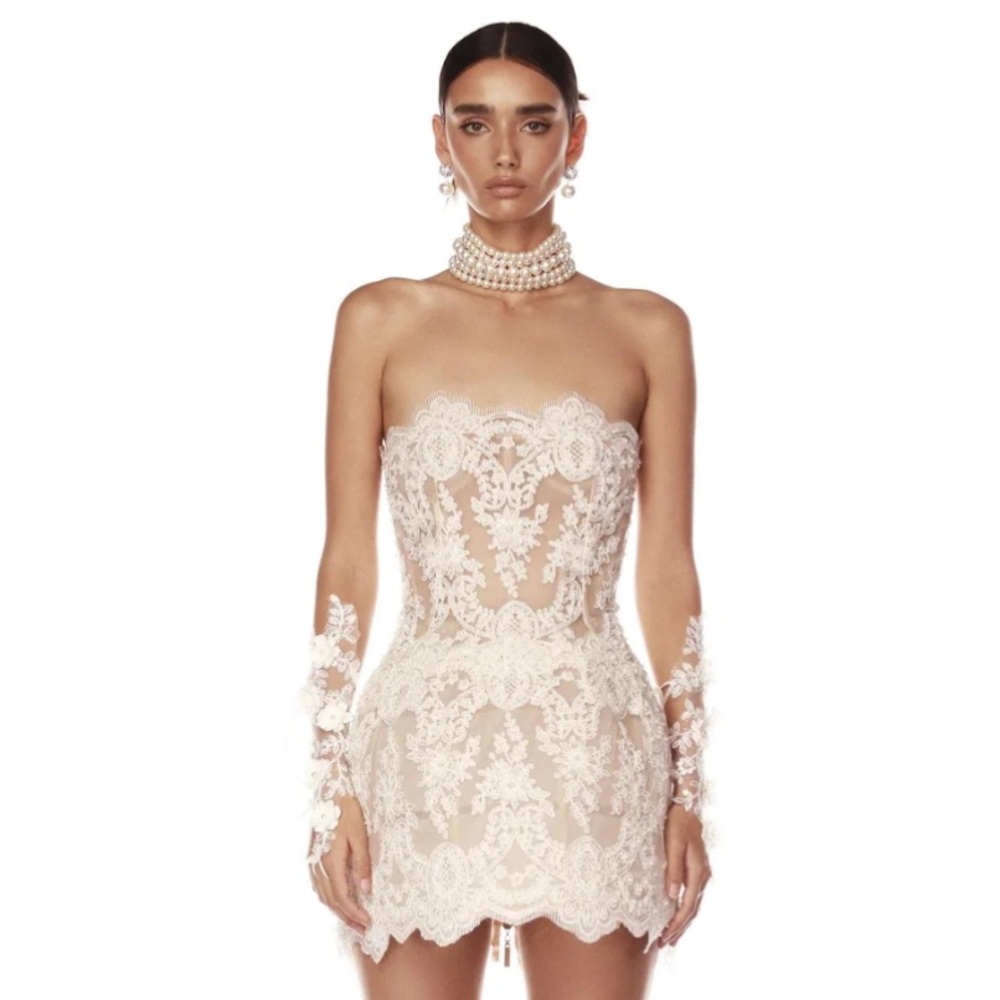 Bronx & Banco Maraya Blanc Mini Dress